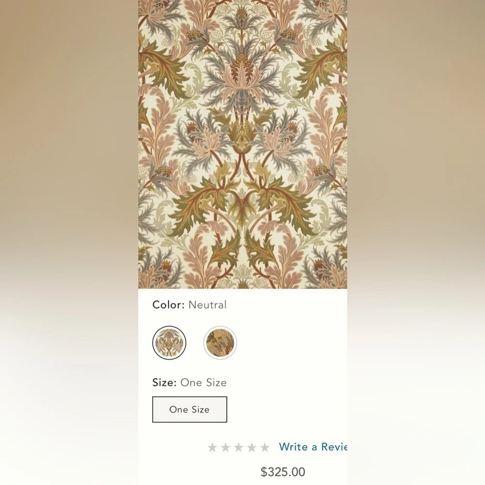 Anthropologie x House of Hackney Acquifolia Damas Wallpaper NIP